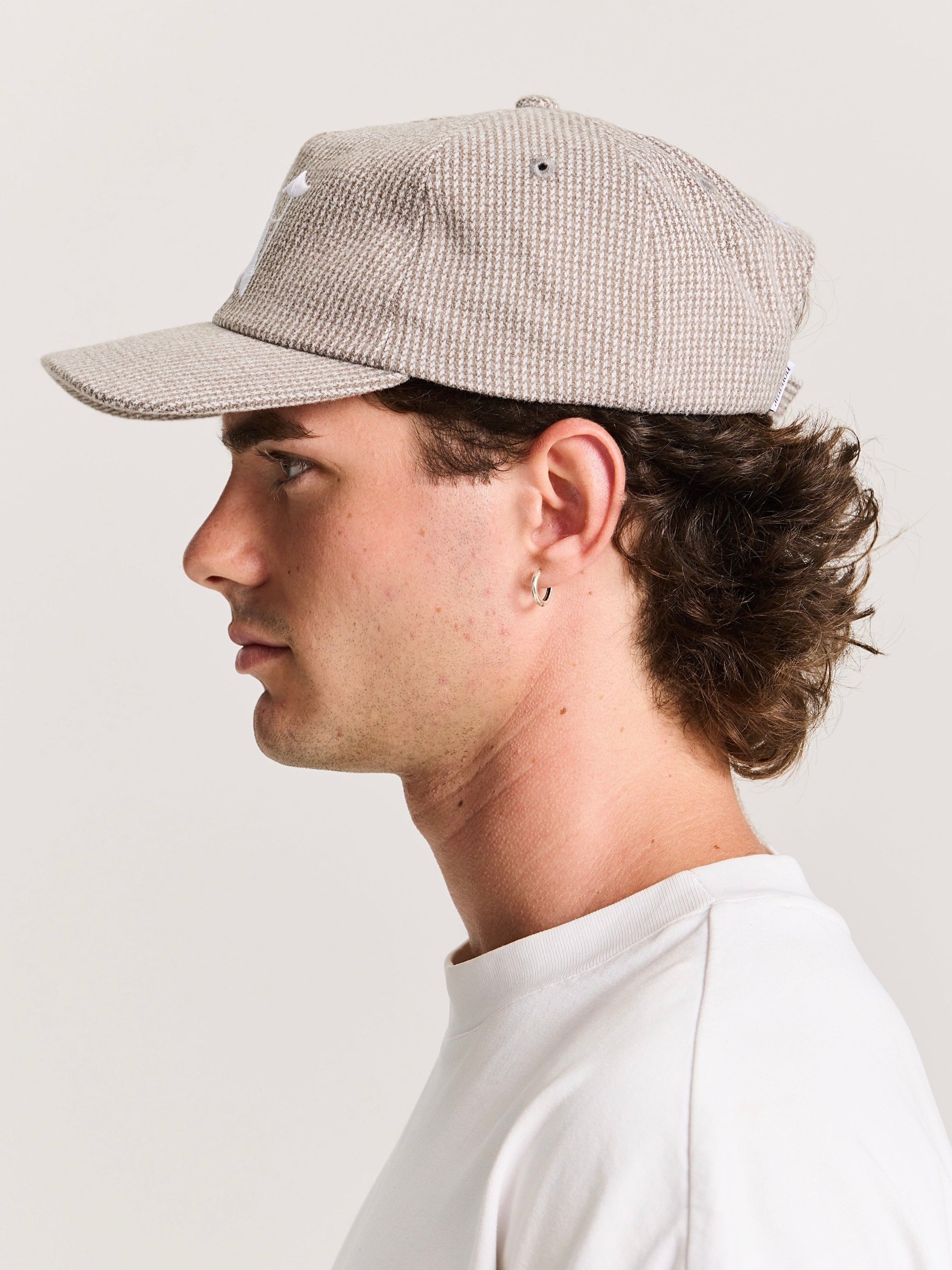 HOUNDSTOOTH CAP