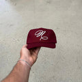 CALLIGRAPHY CAP | BURGUNDY