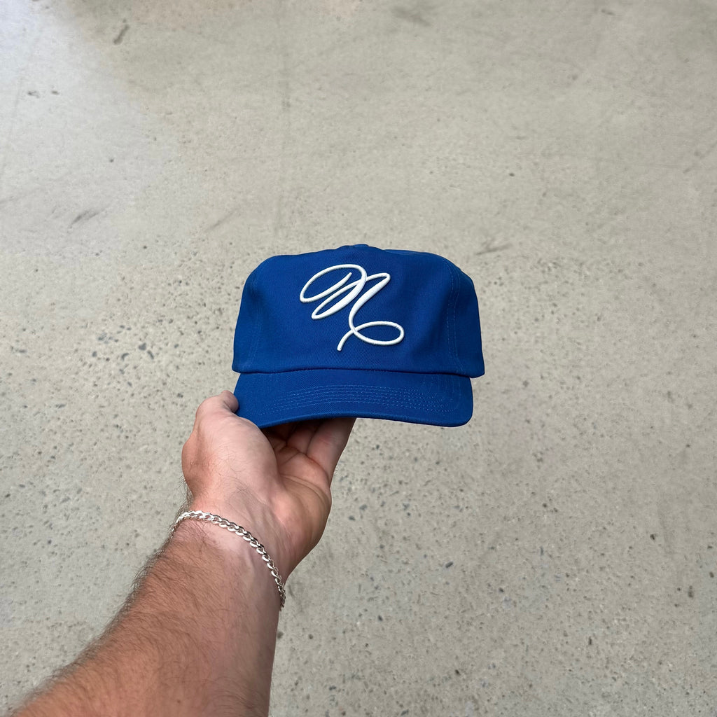 CALLIGRAPHY CAP | BLUE